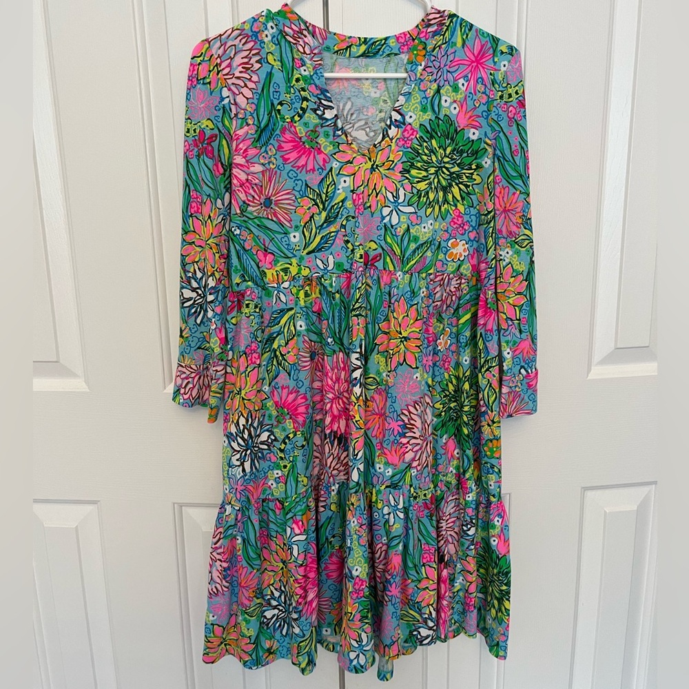 Lilly Pulitzer cotton dress for fall
